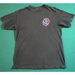 Vintage SANTA CRUZ SKATEBOARD T-Shirt Screaming Hand Black Adult Medium